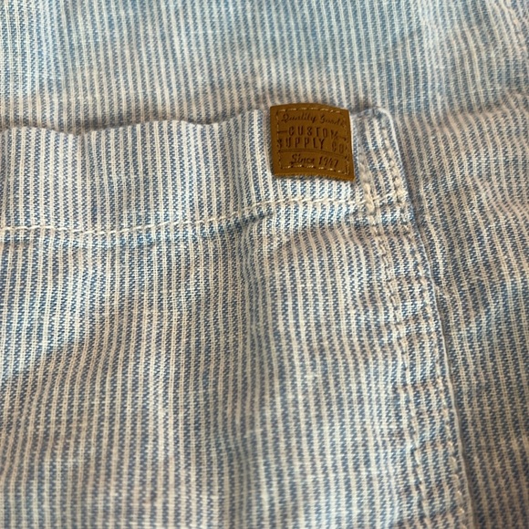 Blue and White Striped Top - Picture 3 of 7